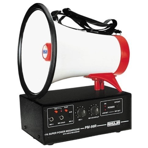 Megaphone With Amplifier