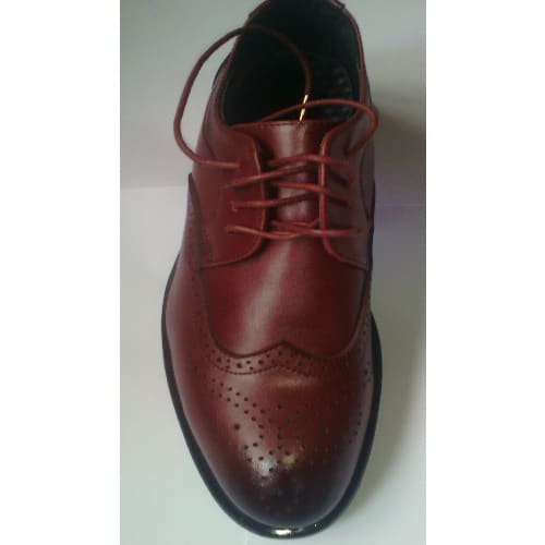 Men's Lace-up Brogues - Brown