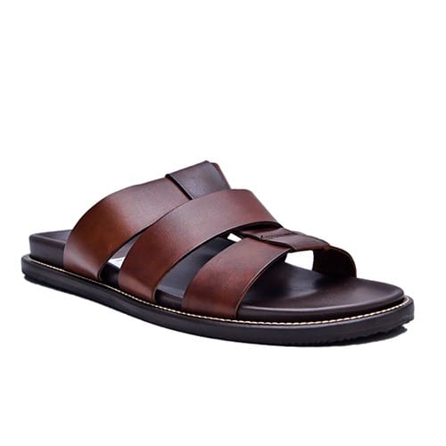 Brown Double Sole Slippers