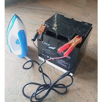 Pressing Iron - Solar Dc With Battery - 150W