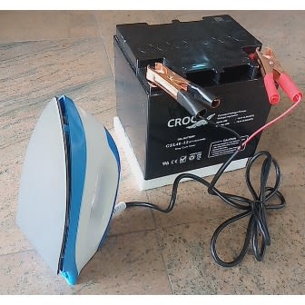 Pressing Iron - Solar Dc With Battery - 150W
