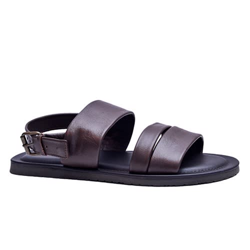 Tobylano Soft Leather Sandals - Brown