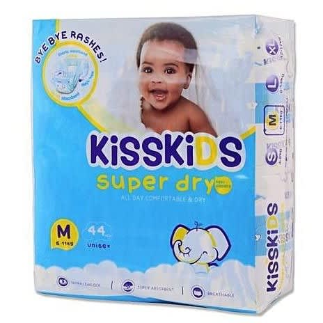 Kiss Kids Diaper - 100 Pieces - Size 2