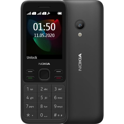 150 - 2.4'' - Dual Sim - Bluetooth - Fm Radio - Camera - Flash Light - Mp3 Player - Black