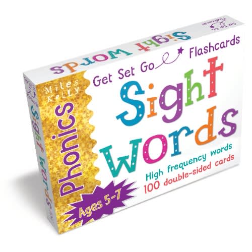 Kids Sight Words 100 Double Sided Flashcards