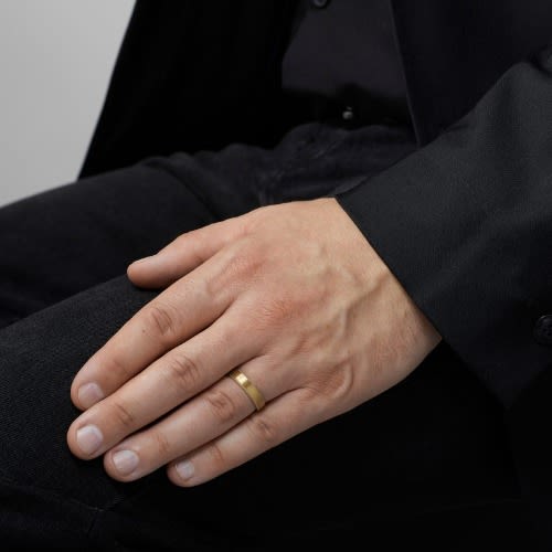 Unisex Steel Wedding Ring Band