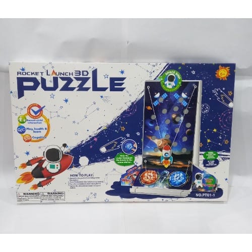 Rocket 3d Lunch Puzzle