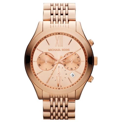 Women's Brookton Chonograph Watch - MK5762 - Rose Gold