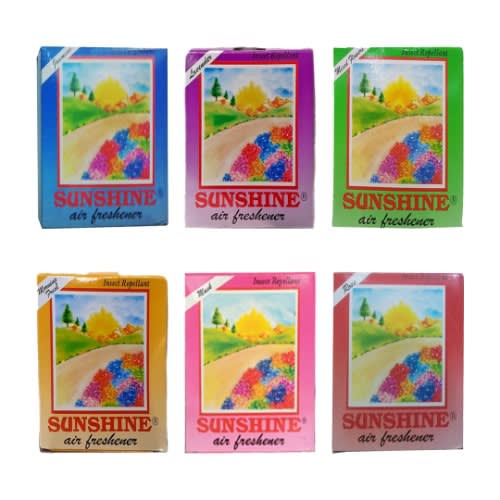 Sunshine Airfreshner X 12pcs - mixed Fragrances