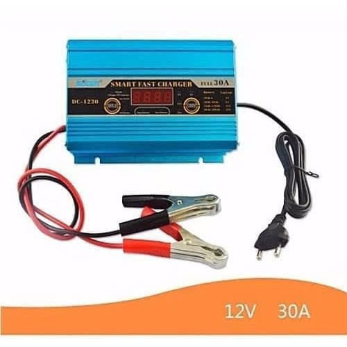 20a Car And Inverter Battery Charger With Digital Display