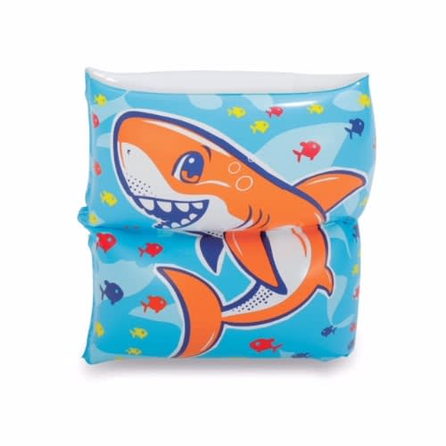 Inflatable Kids Swimming Arm Band Floater- Blue Shark