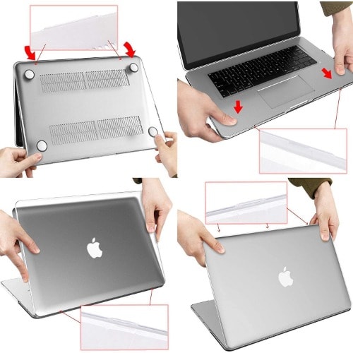 Plastic Laptop Hard Shell Case For Macbook Air 13 Inch A2337 M1 A2179 A1932