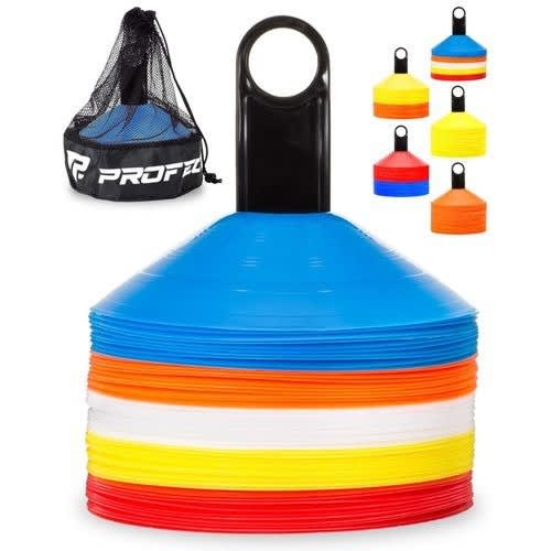 Football Training Pro Disc Flat Cones