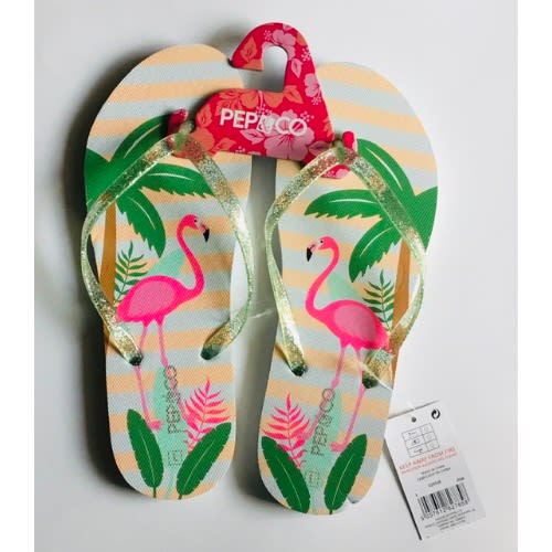 Flamingo Flip Flops