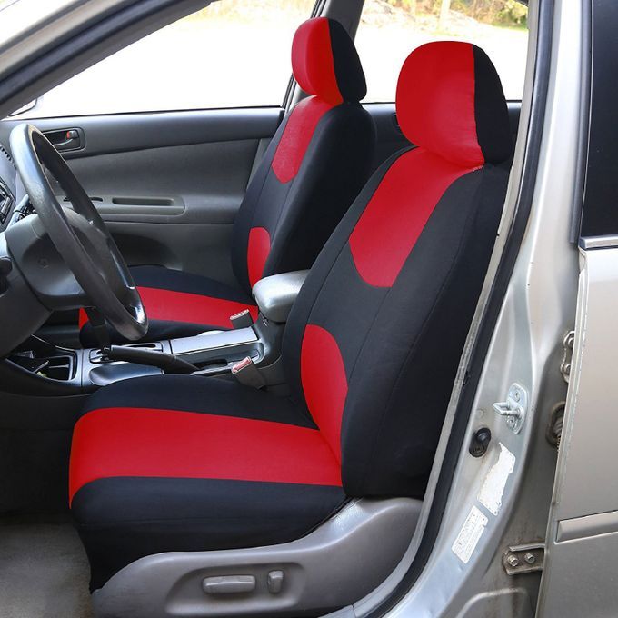 9Pcs/Set Car Seat Protector Protective High Abradability-Red