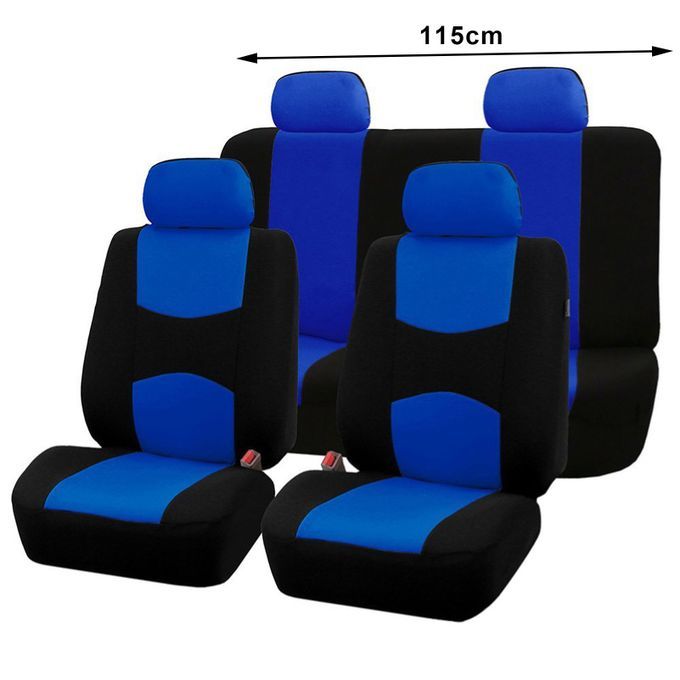 9Pcs/Set Car Seat Protector Protective High Abradability-Red