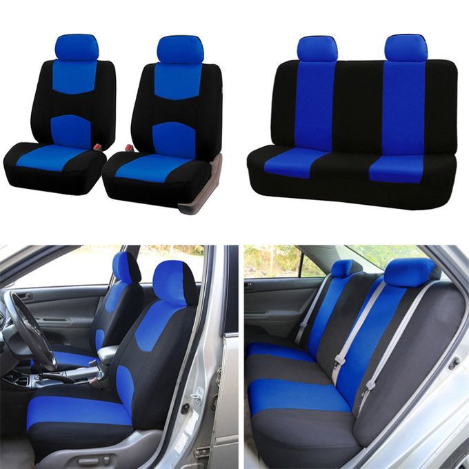 9Pcs/Set Car Seat Protector Protective High Abradability-Red