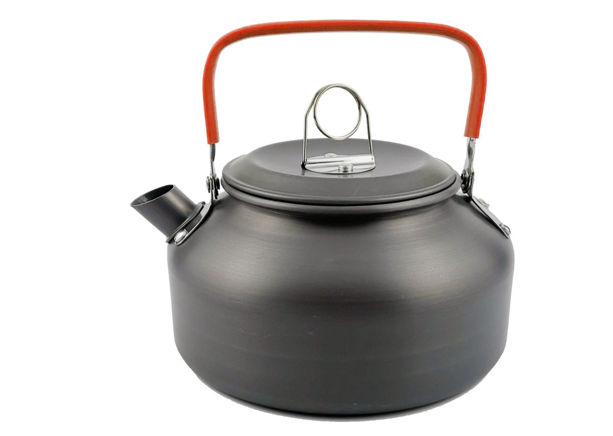 Camping Cooking Picnic Pot Kettle Non Stick Frying Pan Set