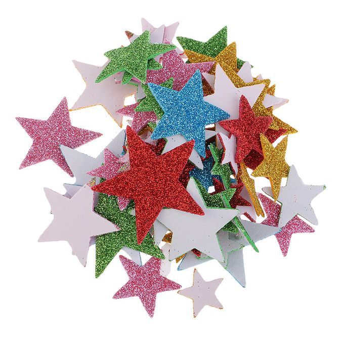 110 Pcs Children Nursery Living Room Wall Decals Self Adhesive Foam