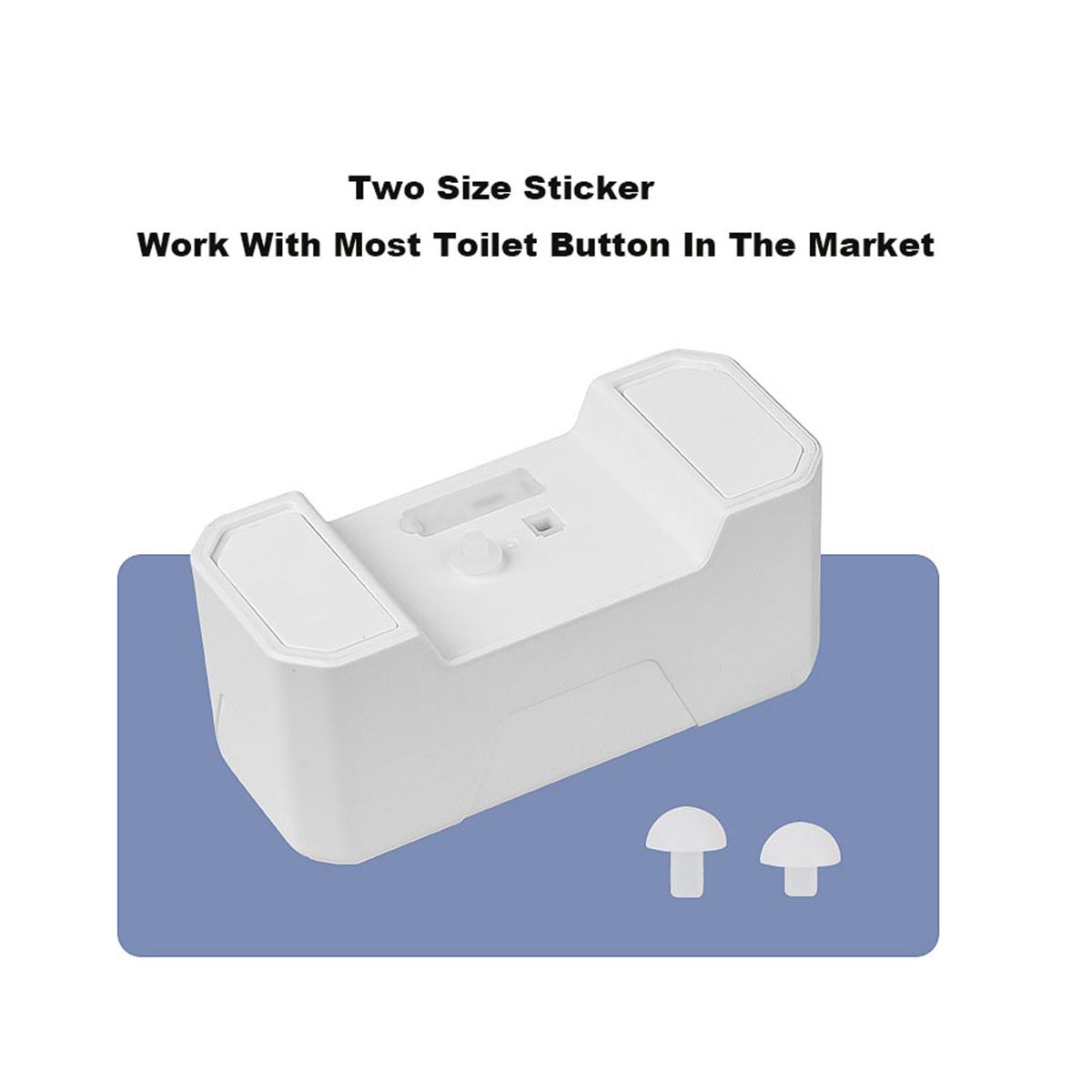 Automatic Toilet Flush Button+2 x Transmitter Toilet