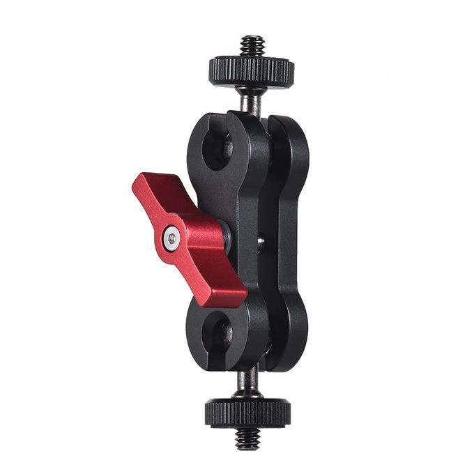 Articulating Arm Monitor Mount With Double Ballheads With