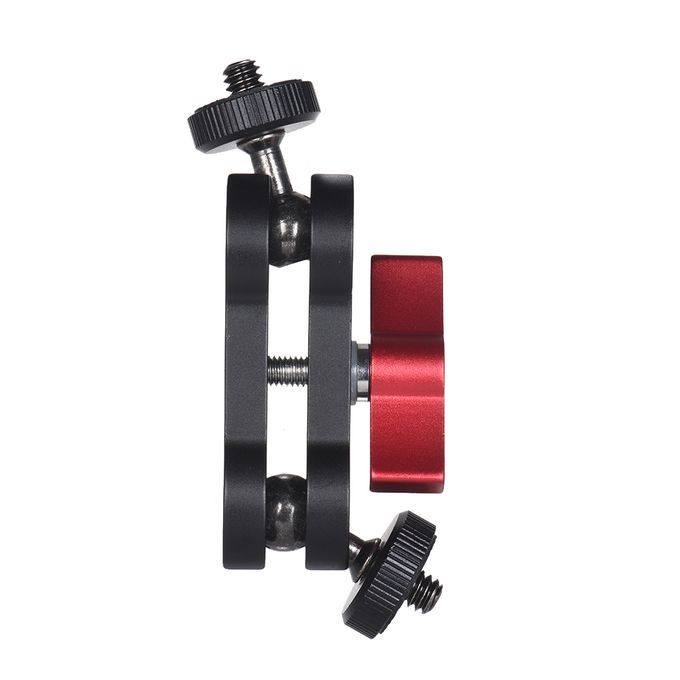Articulating Arm Monitor Mount With Double Ballheads With