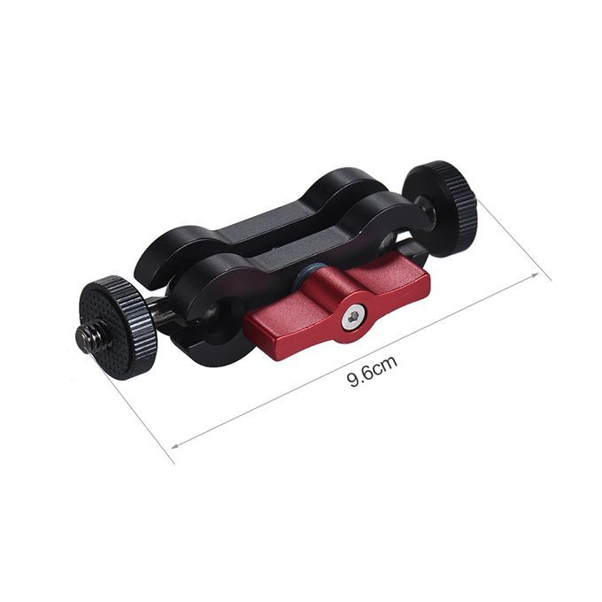 Articulating Arm Monitor Mount With Double Ballheads With