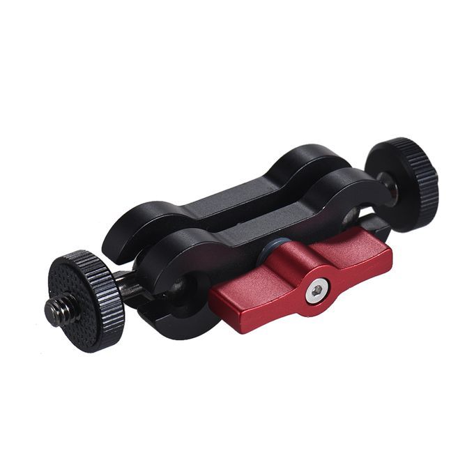 Articulating Arm Monitor Mount With Double Ballheads With