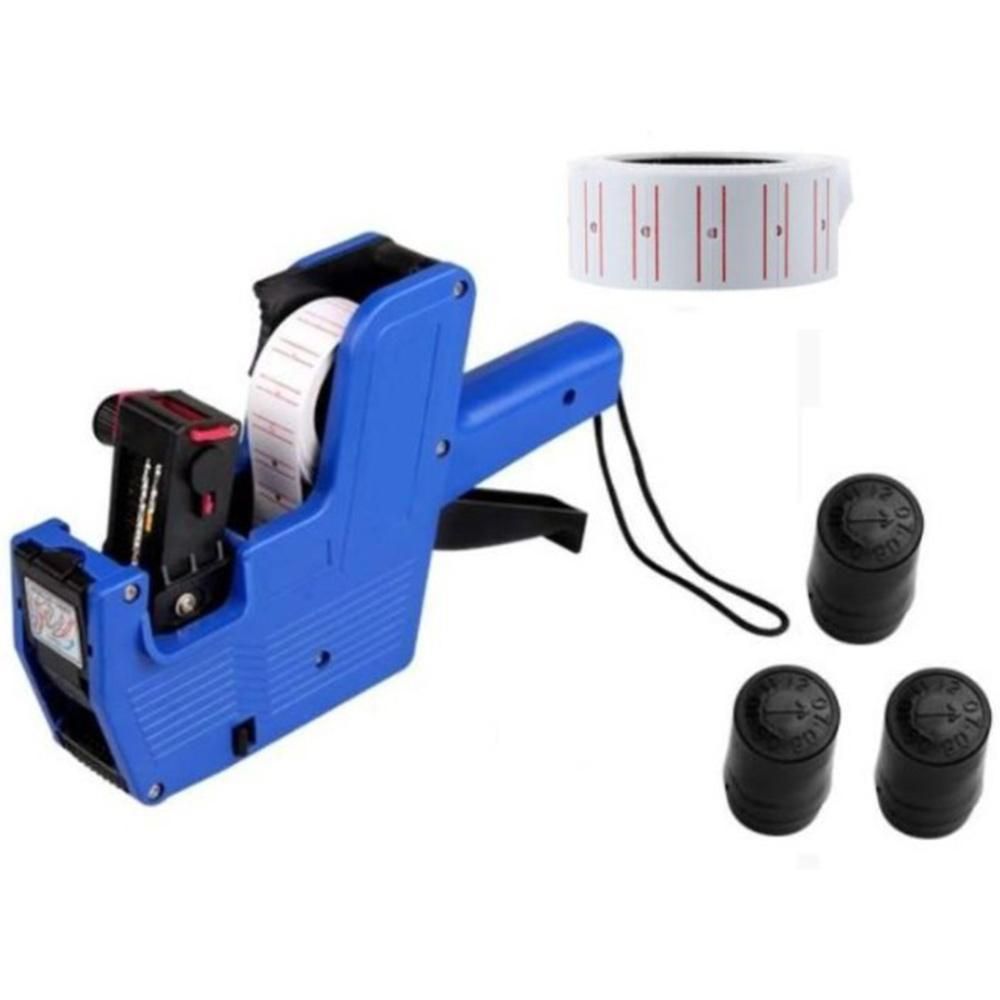 Zhenghongsheng MX-5500 8 Digits Pricemaker Price Tag Tool,Label Maker Pricing Kit Numerical Tag Tool for Retail Shop
