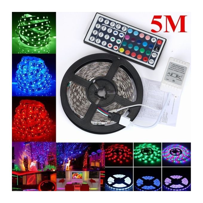 2017 5M 3528 RGB LED Strip Lights SMD Lights String Lights Home Party Decoration