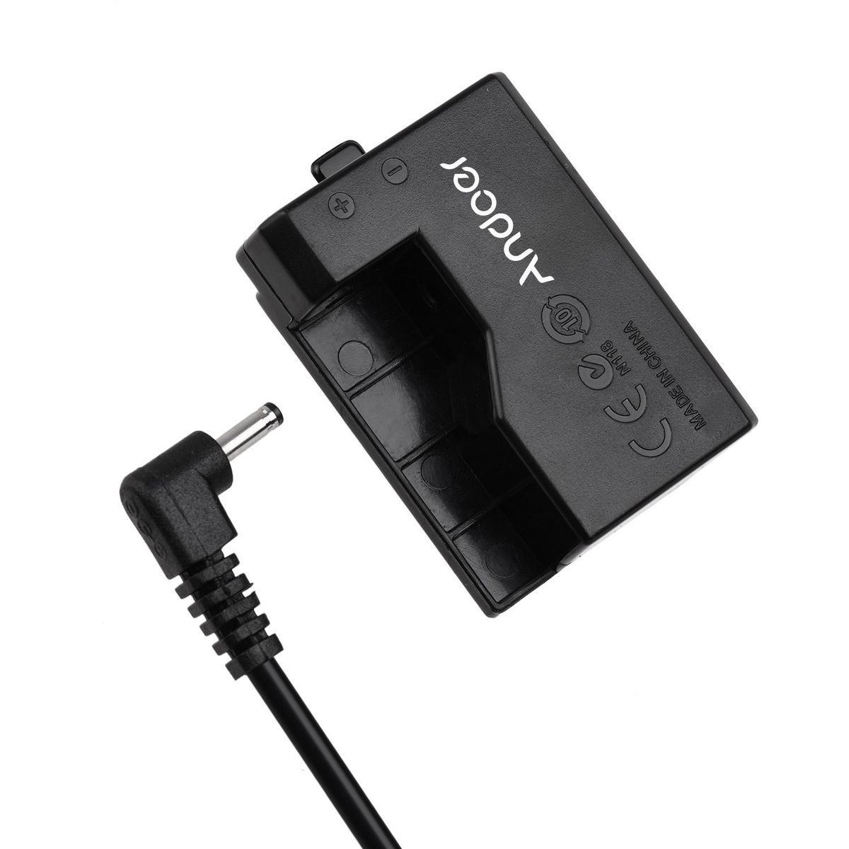 Andoer ACK-E10 AC Power Adapter Dummy Battery Coupler Charger Kit(Replacement for LP-E10) Compatible with Canon EOS Rebel T3/T5/T6/T7/T100/Kiss X50/Kiss X70/1100D/1200D/1300D/2000D/4000D