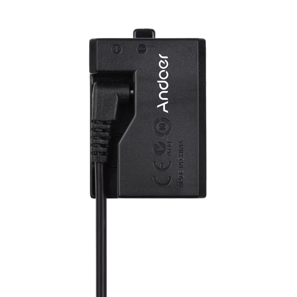Andoer ACK-E10 AC Power Adapter Dummy Battery Coupler Charger Kit(Replacement for LP-E10) Compatible with Canon EOS Rebel T3/T5/T6/T7/T100/Kiss X50/Kiss X70/1100D/1200D/1300D/2000D/4000D