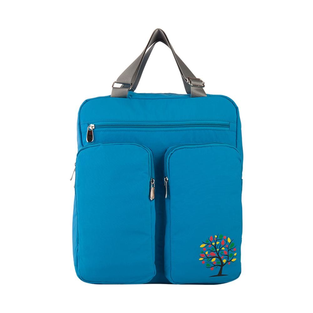 Insular Large Capacity Multi-functional Mommy Bag Excellent Water Resistance Nappy Bag Baby Diaper Bag Backpack Organizer with Stroller Straps Changing Pad Wet Bag for Mom Blue
