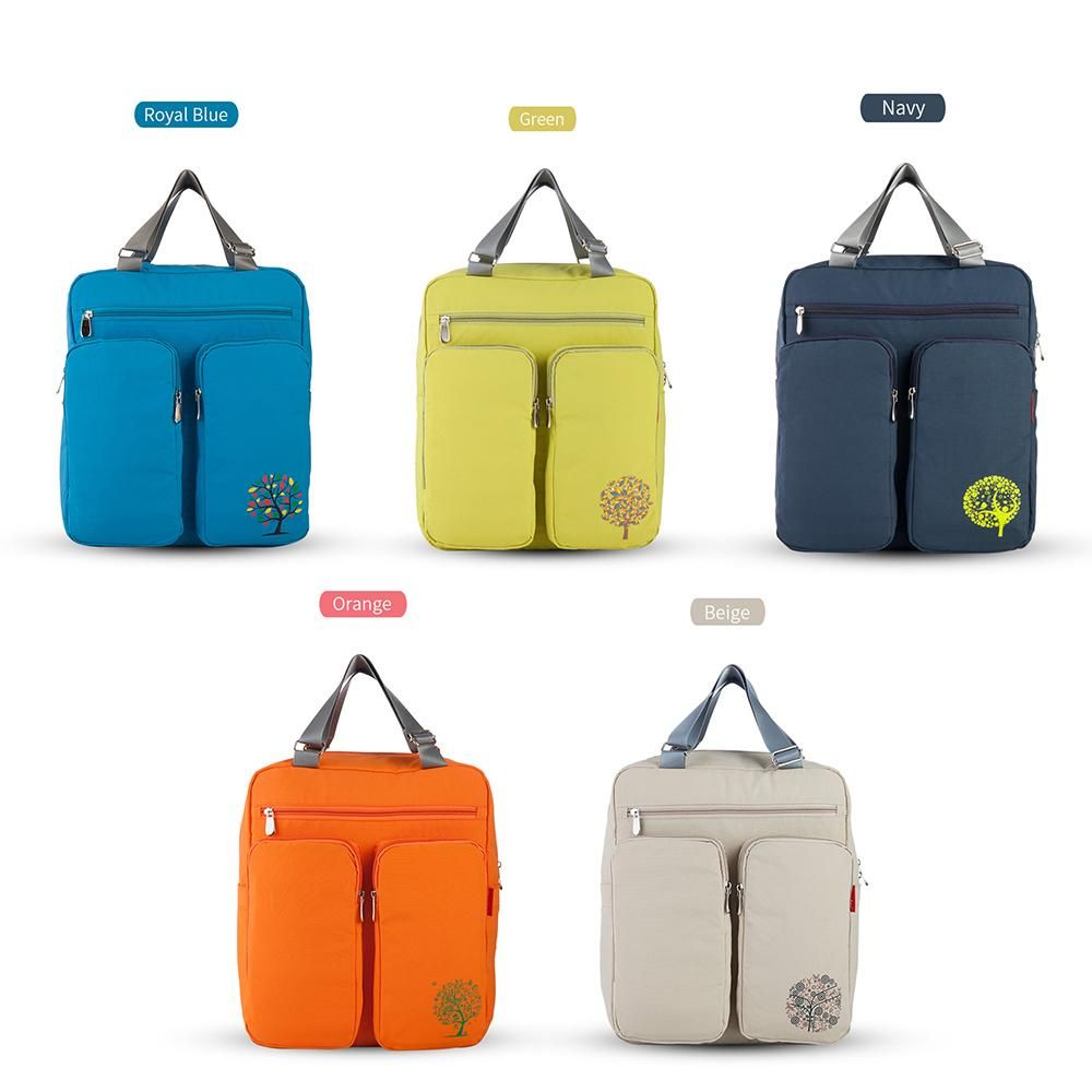 Insular Large Capacity Multi-functional Mommy Bag Excellent Water Resistance Nappy Bag Baby Diaper Bag Backpack Organizer with Stroller Straps Changing Pad Wet Bag for Mom Blue