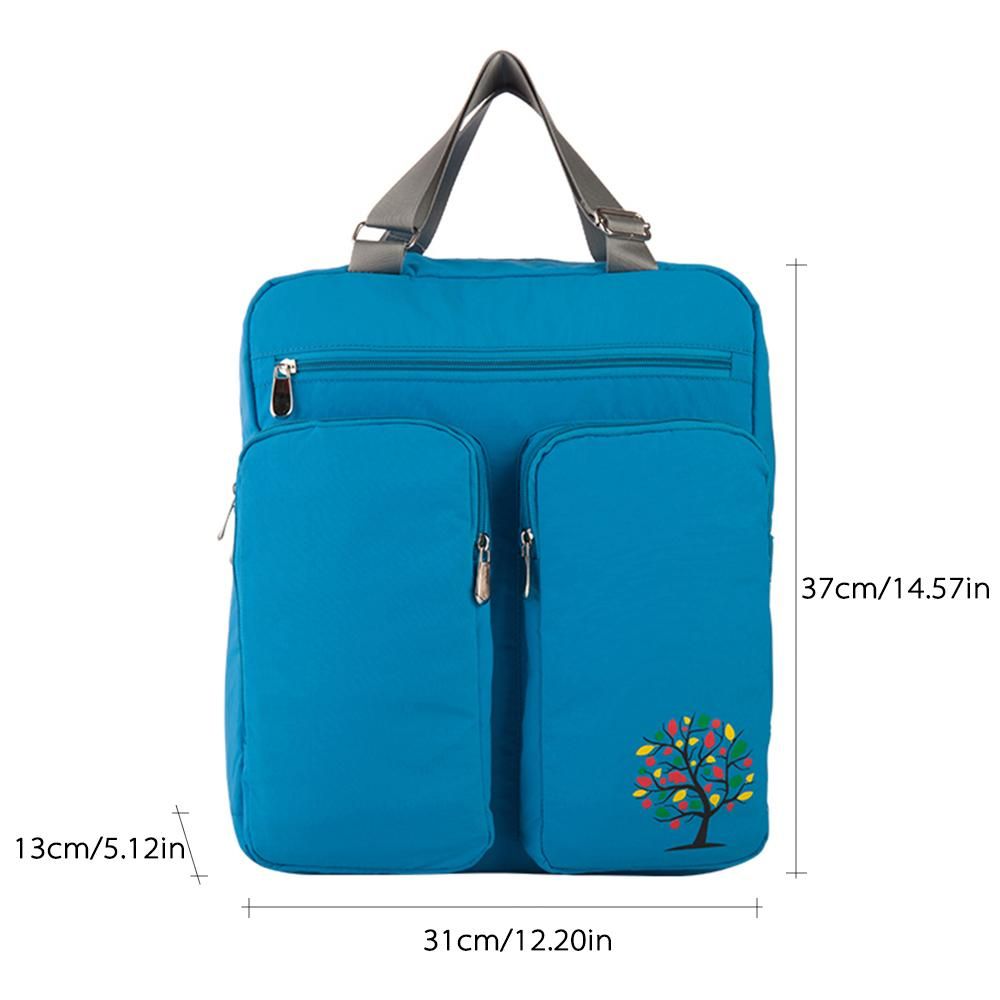 Insular Large Capacity Multi-functional Mommy Bag Excellent Water Resistance Nappy Bag Baby Diaper Bag Backpack Organizer with Stroller Straps Changing Pad Wet Bag for Mom Blue