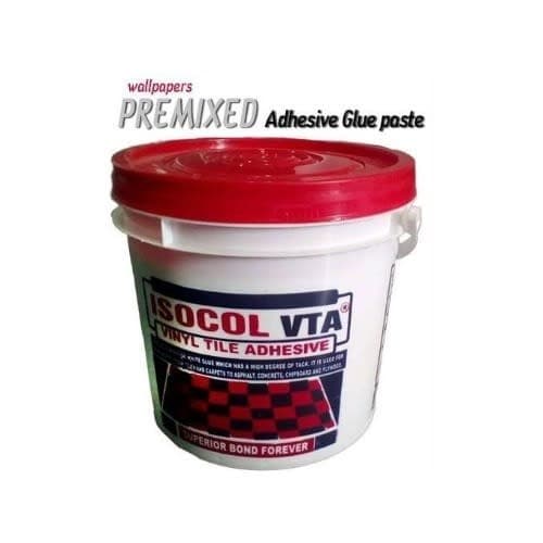 Isocol Premixed Wallpaper Adhesive Paste Glue For Wallpapers And Wallpanels - 4kg