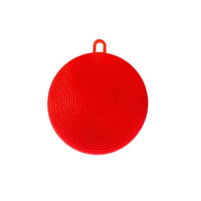 Sili One Dishwashing Brush  Leaning Brush No Oily Kit Hen  Leaning Brush-Red Not