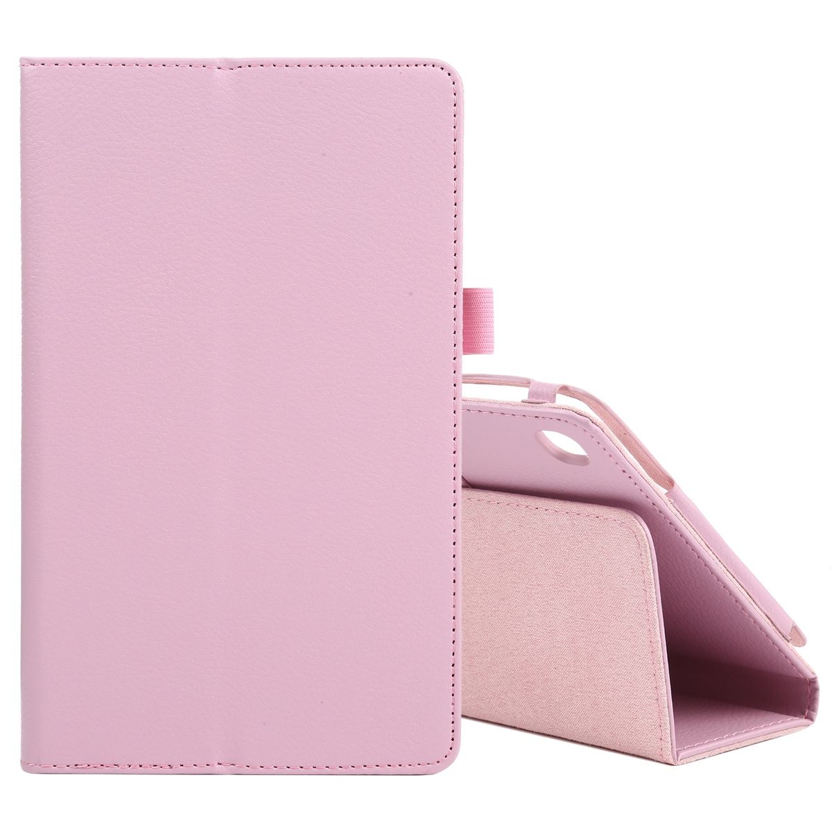 For Samsung Galaxy Tab A7 Lite T220 / T225 Leather Case (Pink)
