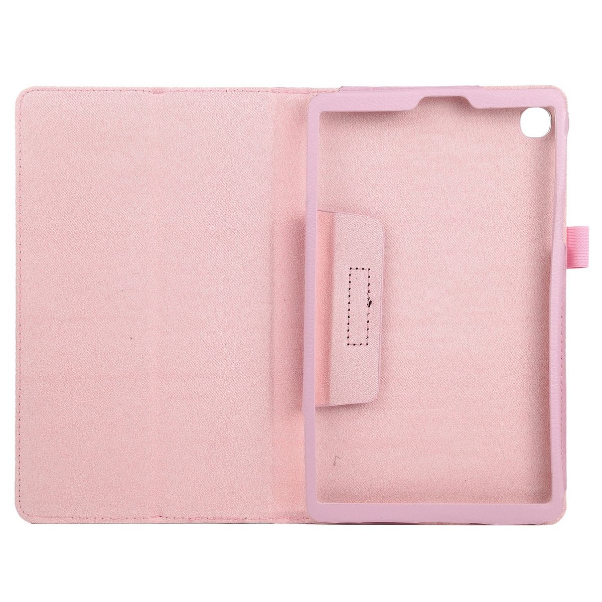 For Samsung Galaxy Tab A7 Lite T220 / T225 Leather Case (Pink)