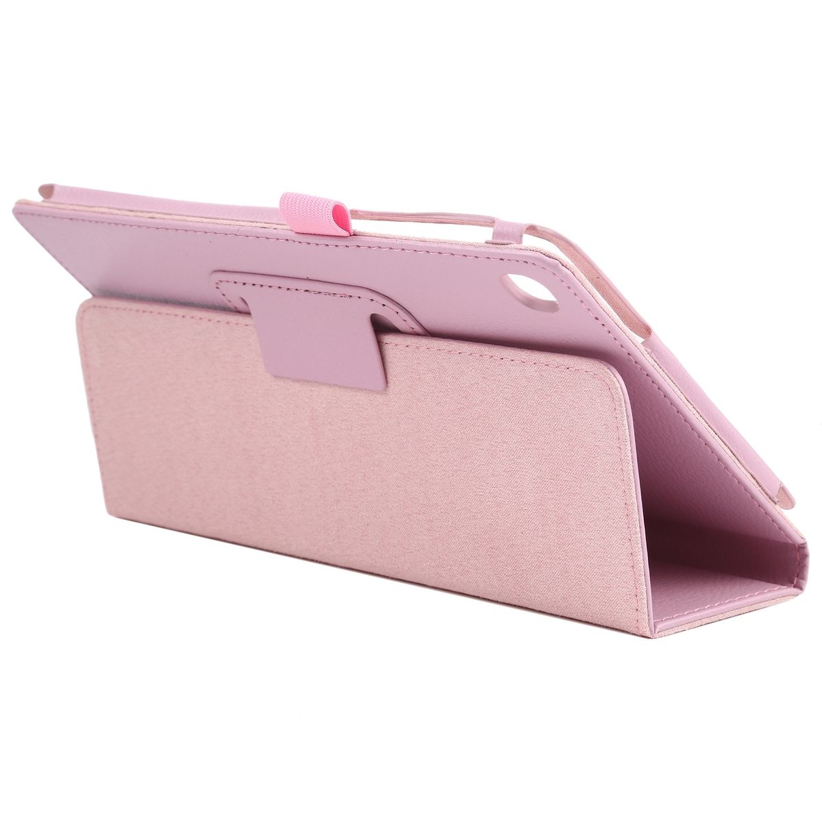For Samsung Galaxy Tab A7 Lite T220 / T225 Leather Case (Pink)