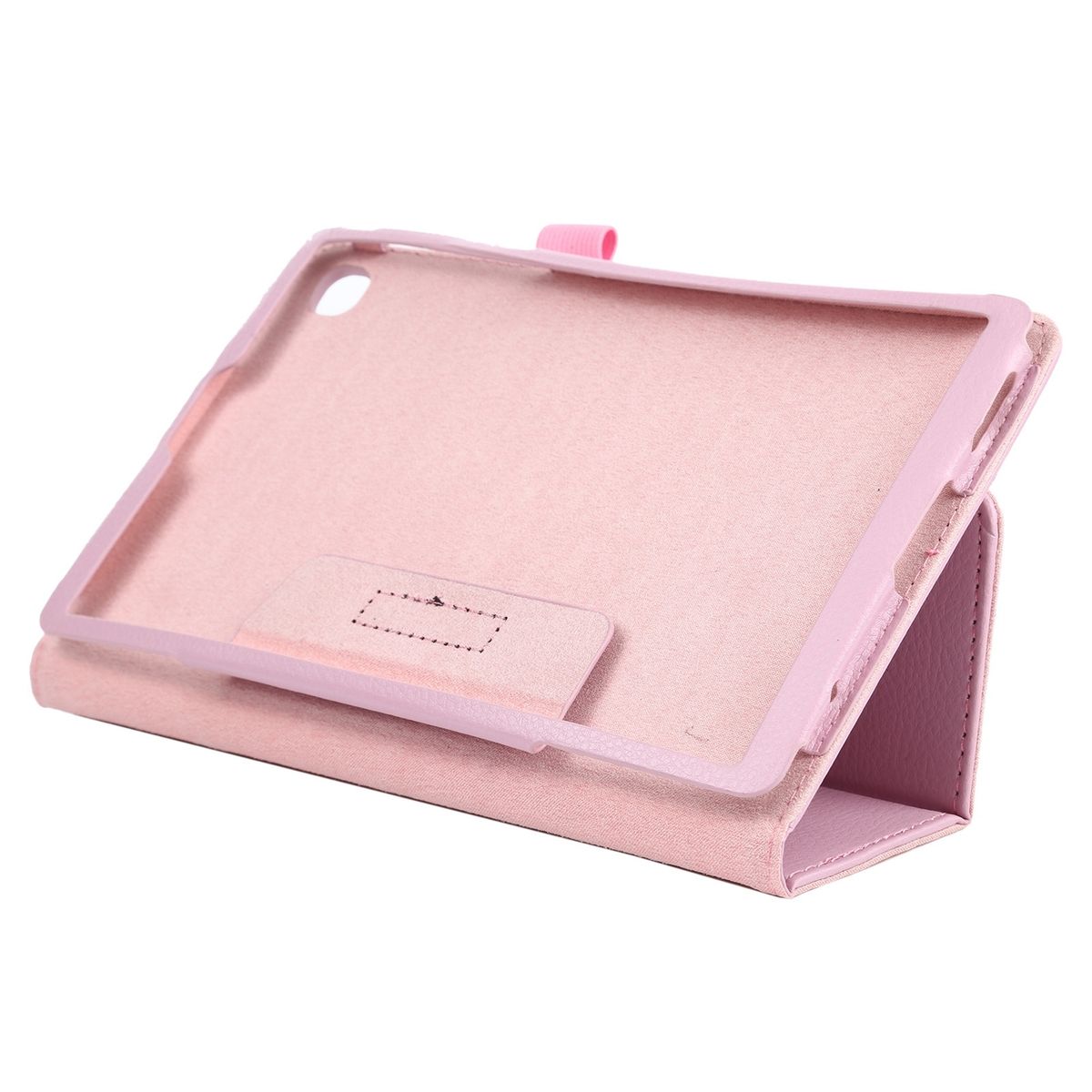 For Samsung Galaxy Tab A7 Lite T220 / T225 Leather Case (Pink)