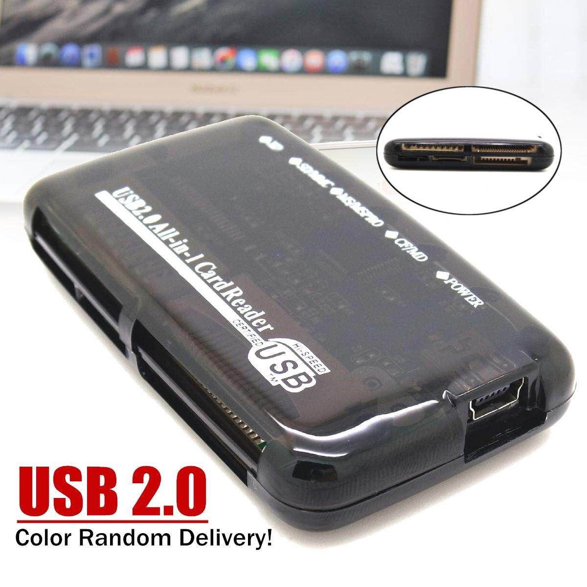 SM XD SD MMC MS CF MD Multi All In One Card Reader Smart Media Card Reader