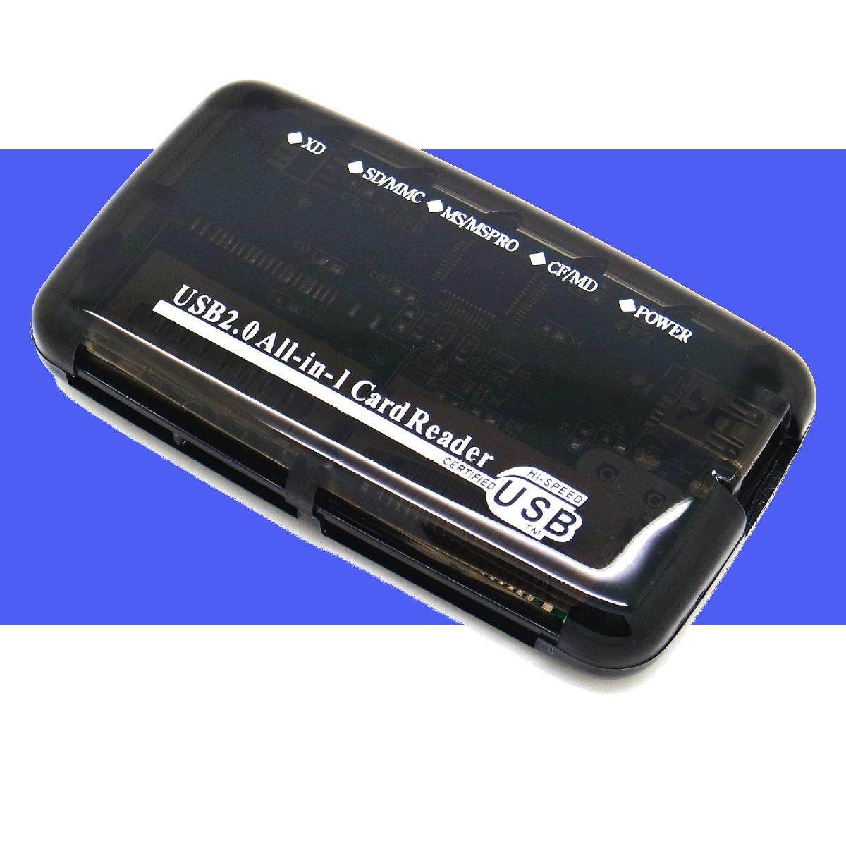 SM XD SD MMC MS CF MD Multi All In One Card Reader Smart Media Card Reader