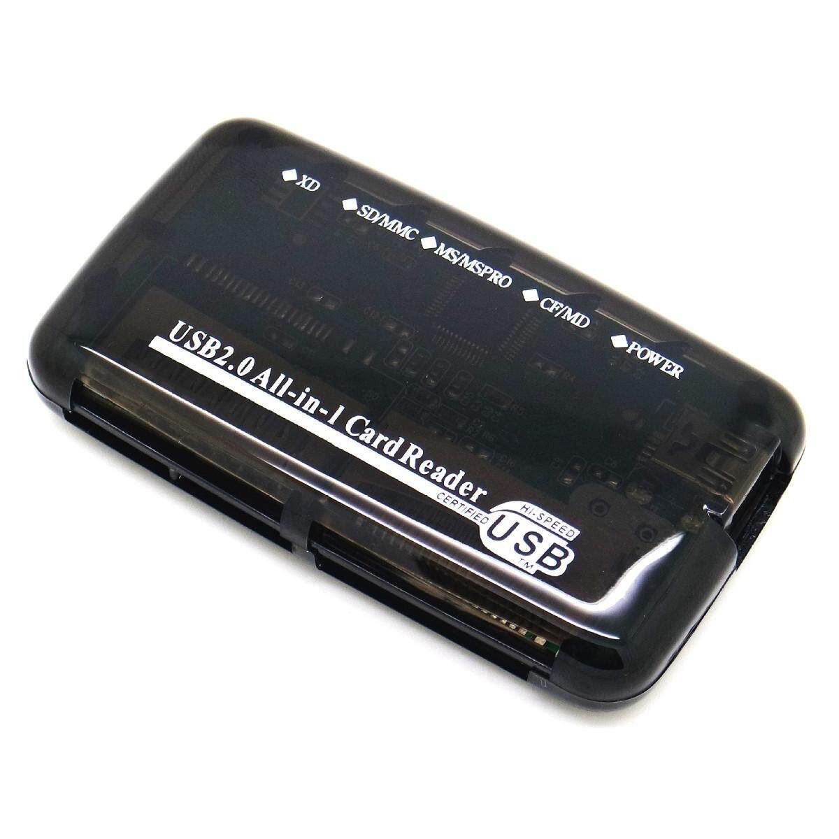 SM XD SD MMC MS CF MD Multi All In One Card Reader Smart Media Card Reader