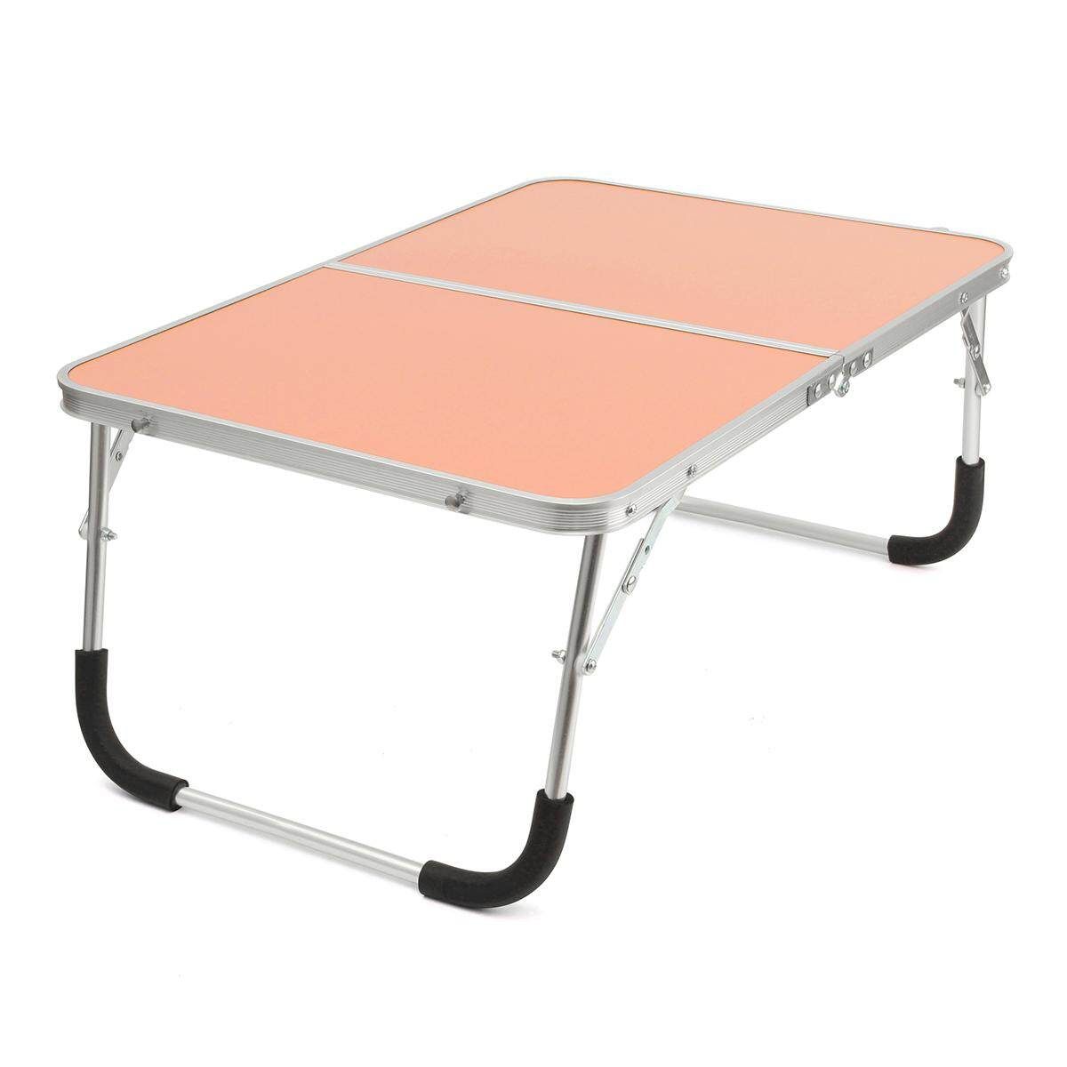 Portable Lapdesks Folding Laptop Table Stand Holder Bed Sofa Tray Computer Desk 360 Rolling Adjustable Notebook Desk For Outing Pink Pink