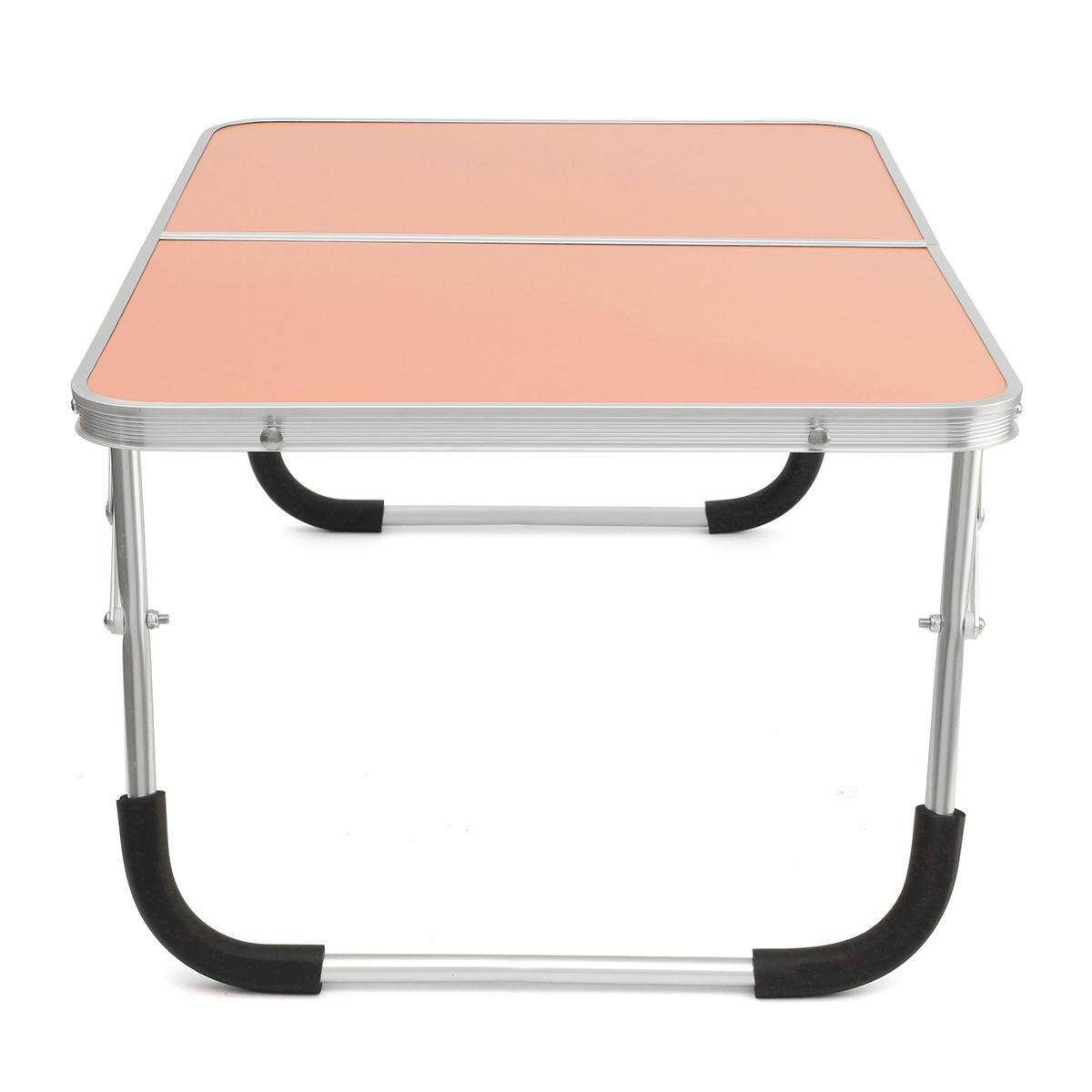 Portable Lapdesks Folding Laptop Table Stand Holder Bed Sofa Tray Computer Desk 360 Rolling Adjustable Notebook Desk For Outing Pink Pink