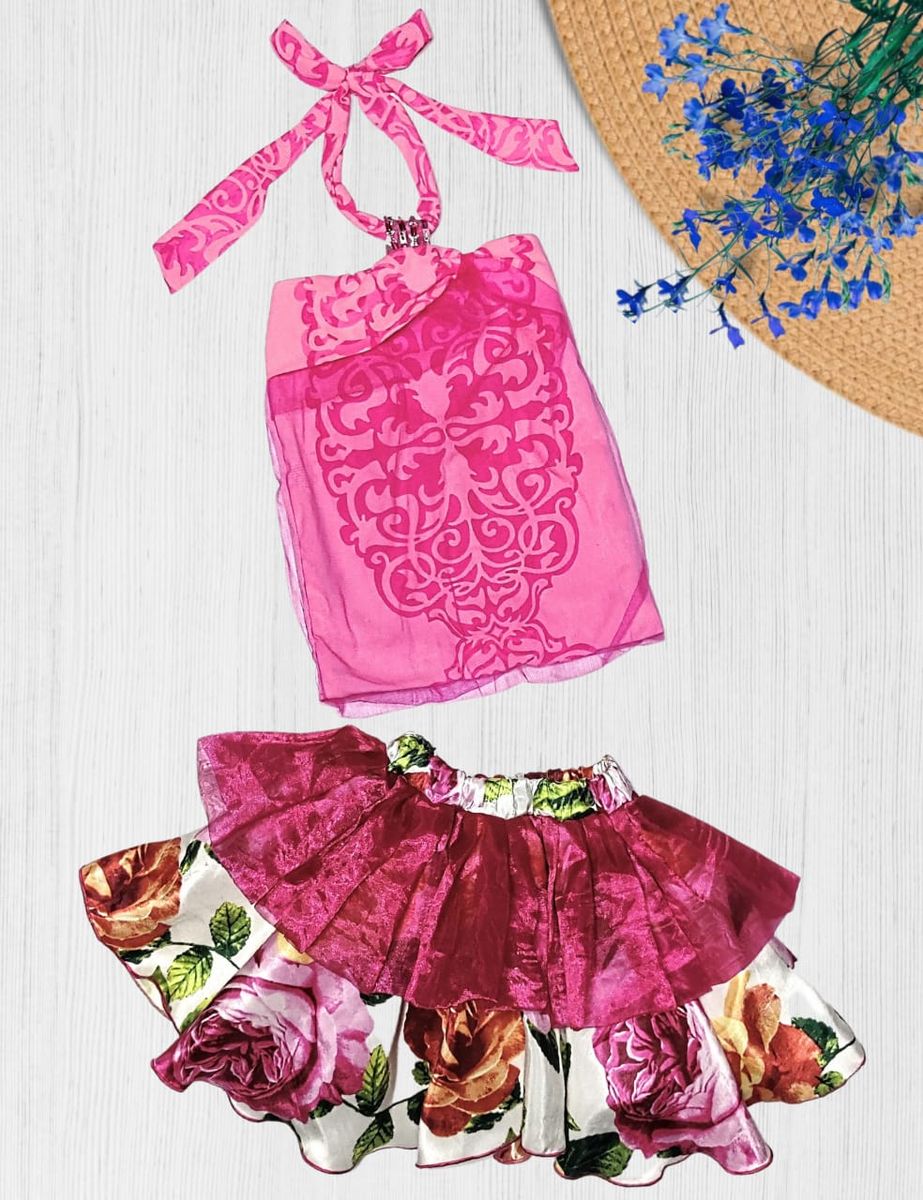 Girly Top And Skirt Set