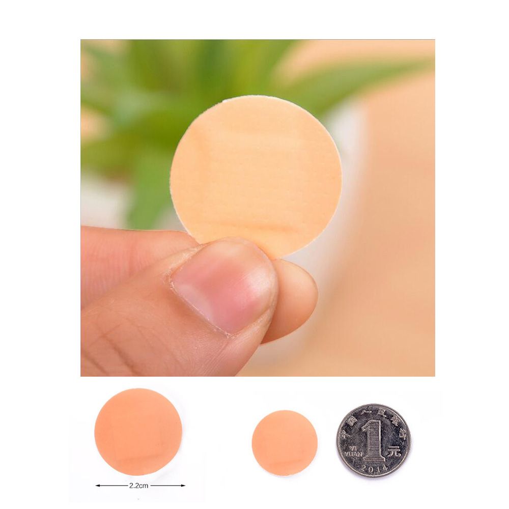 Plaster Healing Sterile Waterproof Aid Round C694 First Hemostasis 100Pcs/Lot Adhesive Bandage Stickers Aid Band Wounds Wound