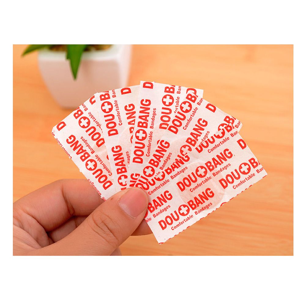 Plaster Healing Sterile Waterproof Aid Round C694 First Hemostasis 100Pcs/Lot Adhesive Bandage Stickers Aid Band Wounds Wound