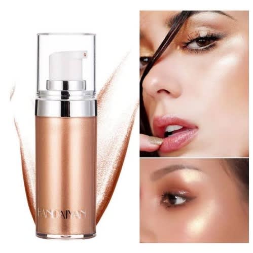 Make-up Face & Body Highlighter Illuminator Luminizer Liquid 3d Shimmer Contouring Waterproof 20ml.